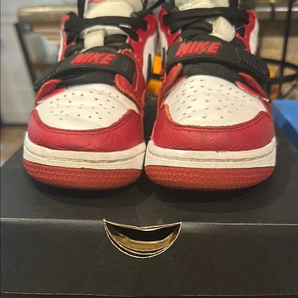 Nike Air Jordan Sneakers - Red and Blue