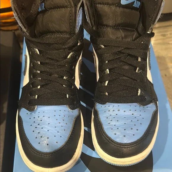 Nike Air Jordan Sneakers - Red and Blue