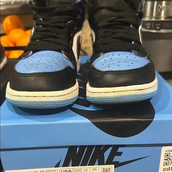 Nike Air Jordan Sneakers - Red and Blue