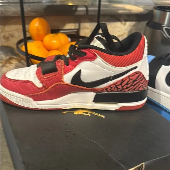 Nike Air Jordan Sneakers - Red and Blue