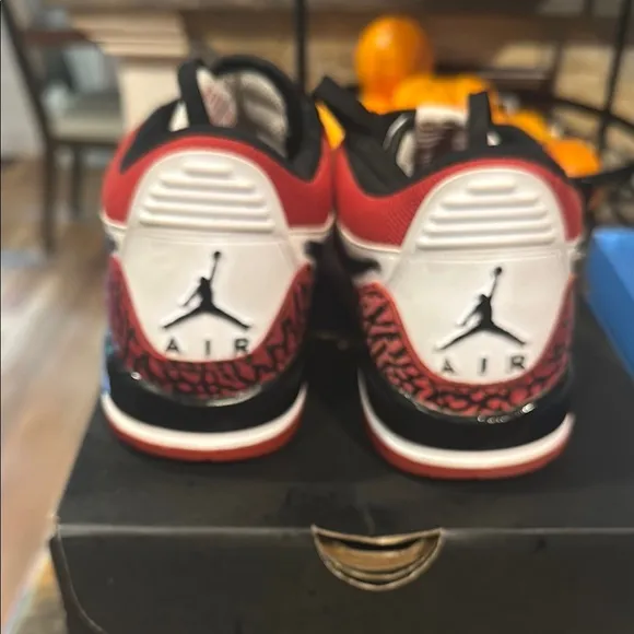 Nike Air Jordan Sneakers - Red and Blue