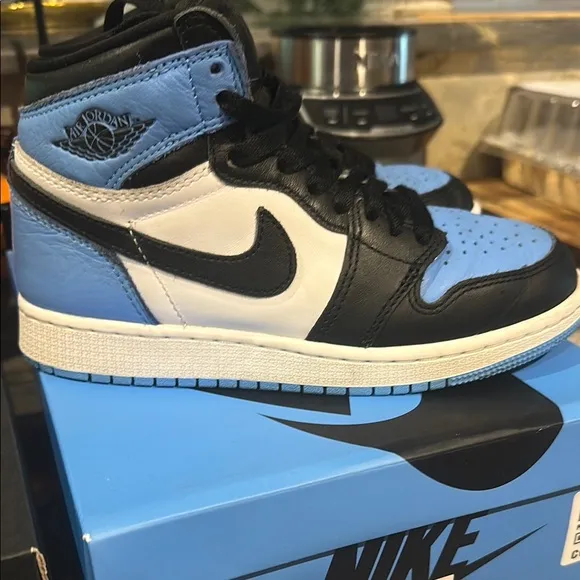 Nike Air Jordan Sneakers - Red and Blue