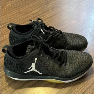Nike Air Jordan Trainer 1 Low Anthracite Elephant Shoes 10 Black