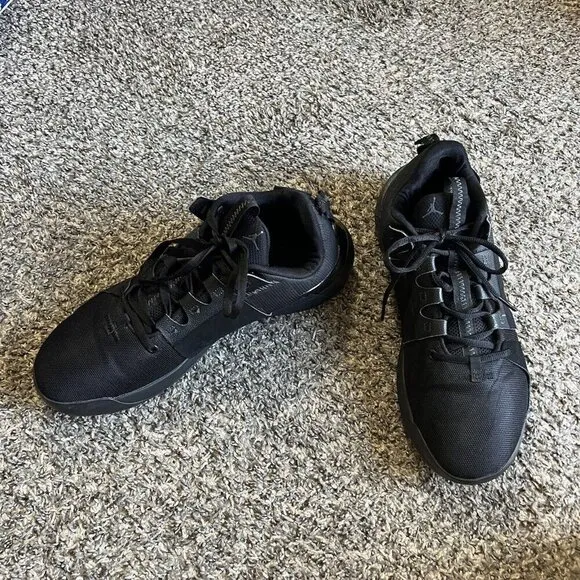 Nike Air Jordan Zoom Zero Gravity Men's Shoes Sneakers Size 13 Black AO9027-002