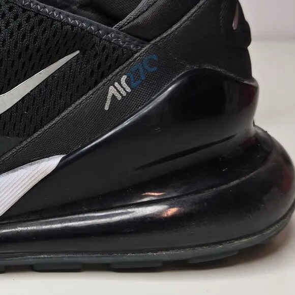 Nike Air Max 270 Shoes Anthracite Industrial Blue FV0380 Running Breathable 13
