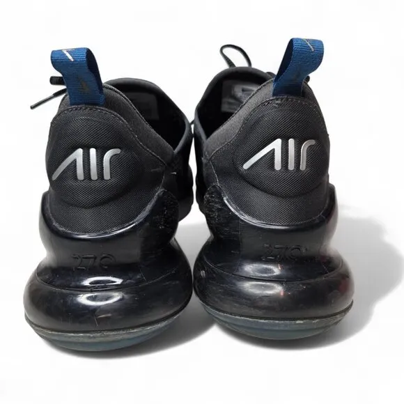 Nike Air Max 270 Shoes Anthracite Industrial Blue FV0380 Running Breathable 13