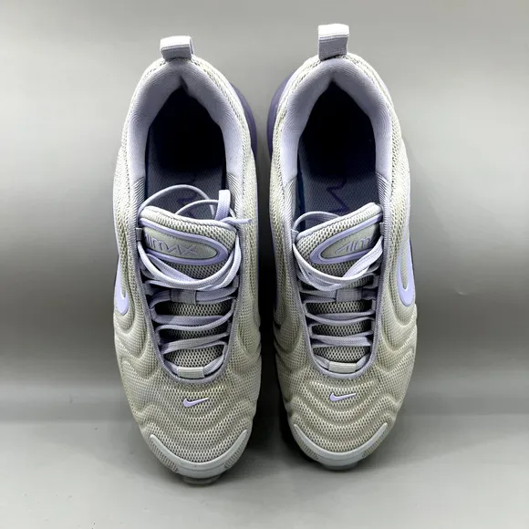 Nike Air Max 720 Running Sneakers Women Size 7 Oxygen Purple White Comfort Shoes