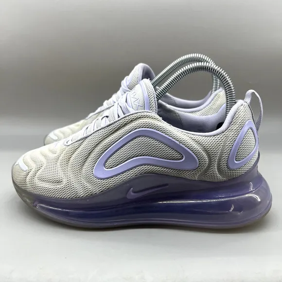 Nike Air Max 720 Running Sneakers Women Size 7 Oxygen Purple White Comfort Shoes