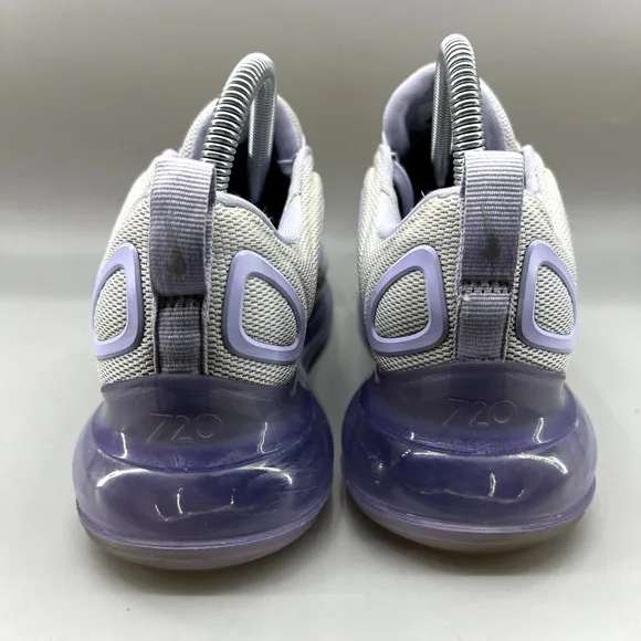 Nike Air Max 720 Running Sneakers Women Size 7 Oxygen Purple White Comfort Shoes