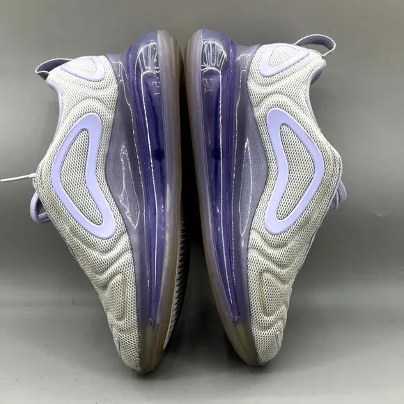 Nike Air Max 720 Running Sneakers Women Size 7 Oxygen Purple White Comfort Shoes