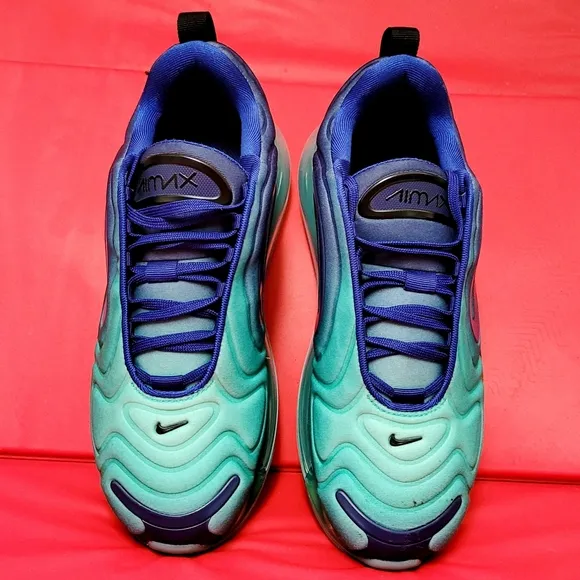 Nike Air Max 720 Sea Forest Shoes # AQ3196-400 size Big Boys 7Y