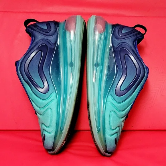 Nike Air Max 720 Sea Forest Shoes # AQ3196-400 size Big Boys 7Y