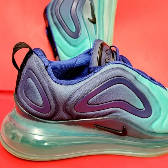 Nike Air Max 720 Sea Forest Shoes # AQ3196-400 size Big Boys 7Y