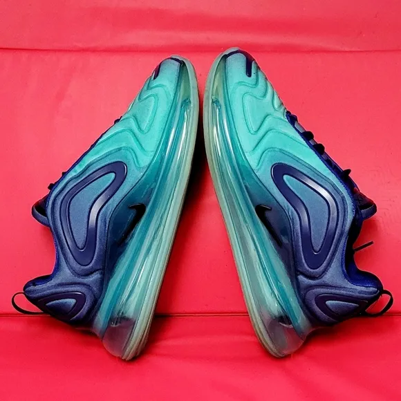 Nike Air Max 720 Sea Forest Shoes # AQ3196-400 size Big Boys 7Y
