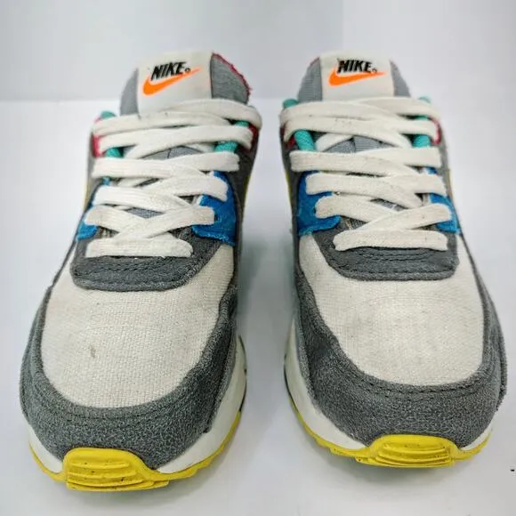 Nike Air Max 90 &quot;Sprung&quot; (PS) Kids' Shoes Phantom Celery Grey Pink DQ7761-001