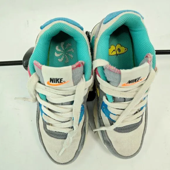 Nike Air Max 90 &quot;Sprung&quot; (PS) Kids' Shoes Phantom Celery Grey Pink DQ7761-001