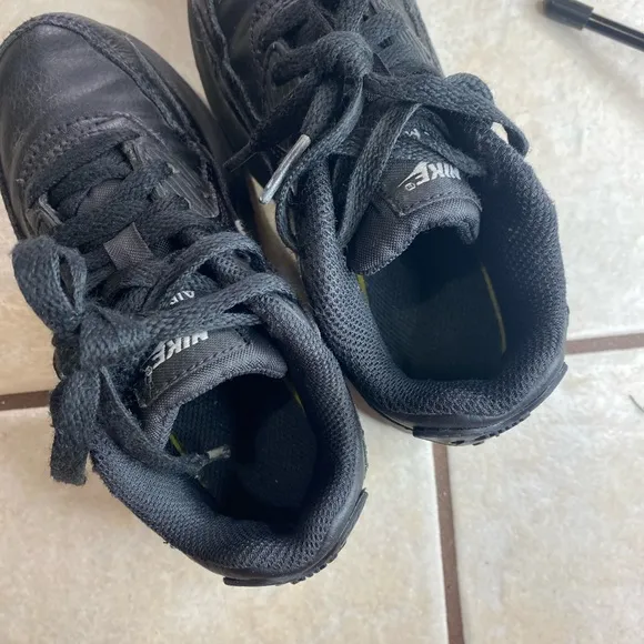 Nike Air Max 90 PS Little Kids` Shoes Black CD6867-001