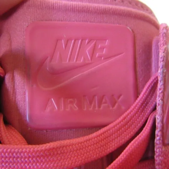 Nike Air Max 90 Ultra 2.0 Flyknit Geranium Pink Sneakers Women's 8.5