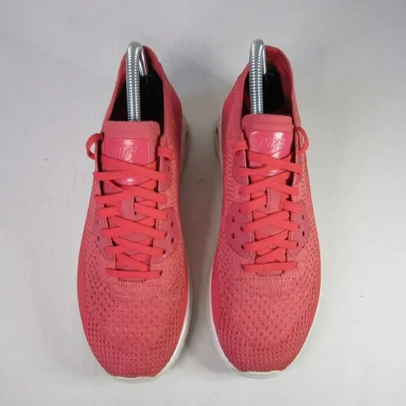 Nike Air Max 90 Ultra 2.0 Flyknit Geranium Pink Sneakers Women's 8.5