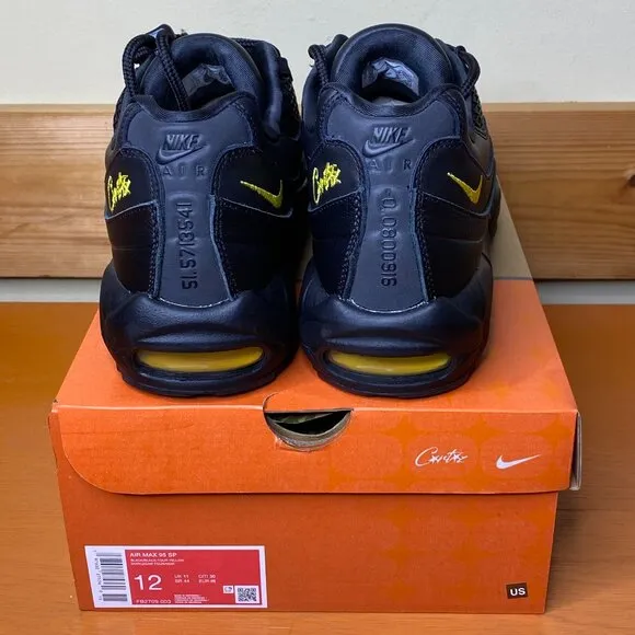 Nike Air Max 95 SP Corteiz Honey Black Size 12 Men's FB2709-003