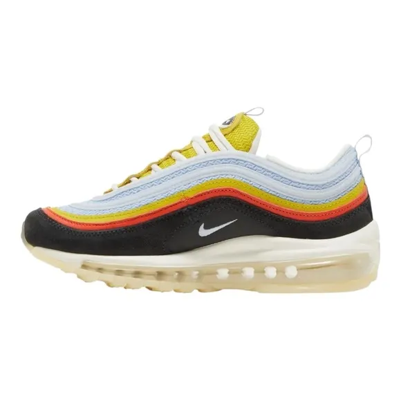 Nike Air Max 97 (GS) &quot;Set To Rise&quot; Kids Shoes SZ 3,5Y Mulitcolor New DV2195-001