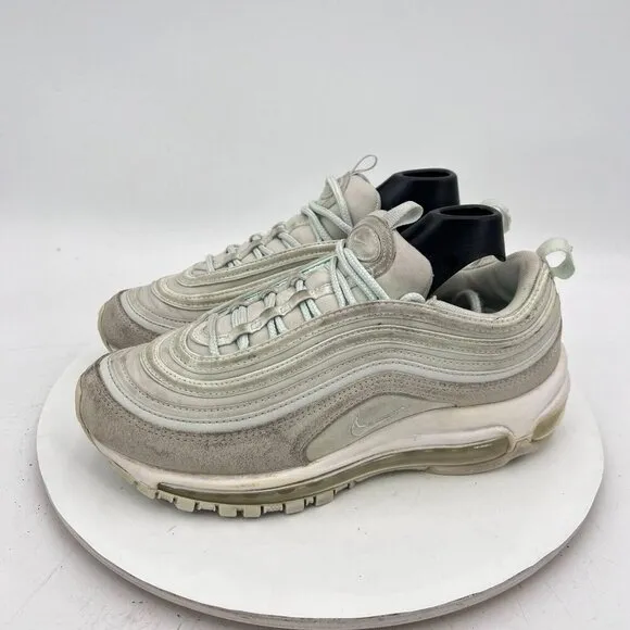 Nike Air Max 97 Women Size 7 917646-301 Barely Green White Training Shoes
