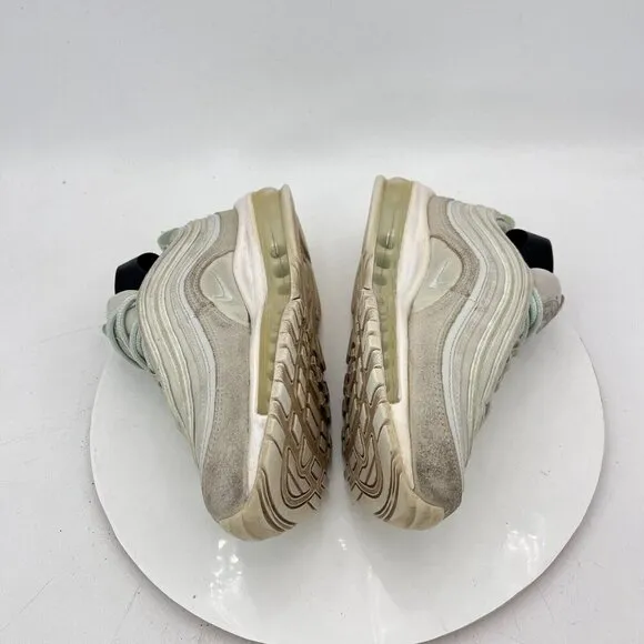 Nike Air Max 97 Women Size 7 917646-301 Barely Green White Training Shoes