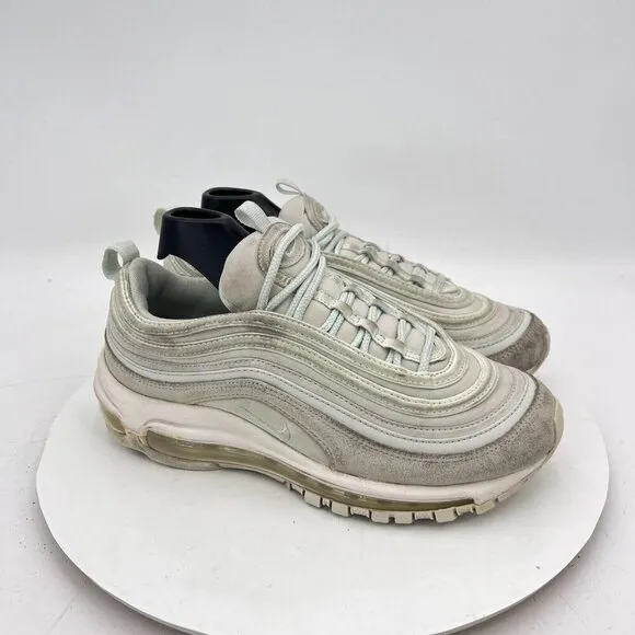 Nike Air Max 97 Women Size 7 917646-301 Barely Green White Training Shoes