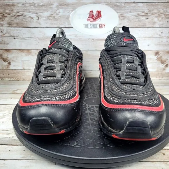 Nike Air Max 97 Women's Size 8 Valentine's Day Black Athletic Shoes