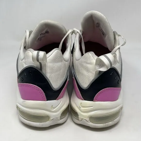 Nike Air Max 98 SE Shoes Mens 10.5 Womens 12 White Black China Rose Pink Sneaker