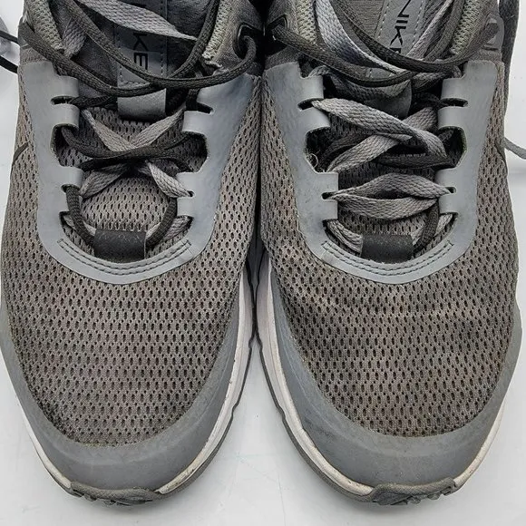 Nike Air Max Alpha Trainer 4 Mens 11 Cool Grey White Athletic Shoes CW3396-001