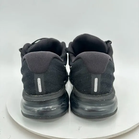 Nike Air Max Men Size 9.5 849559-001 Black Silver white Training Shoes