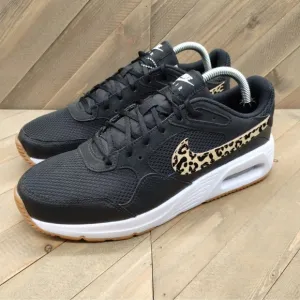 Nike Air Max SC Leopard Print Athletic Sneakers Womens Size 10.5 Black Shoes