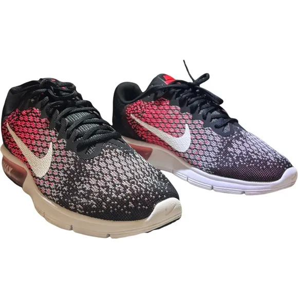 Nike Air Max Sequent 2 Grey Hot Punch Size 11