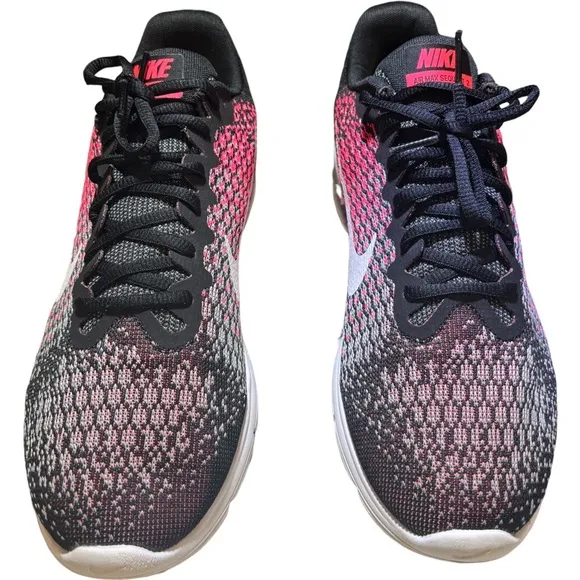 Nike Air Max Sequent 2 Grey Hot Punch Size 11