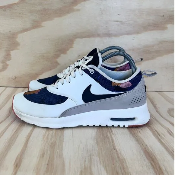 Nike - Air Max Thea - Training Shoes - White/Blue - Women's - 8 - 844955-400