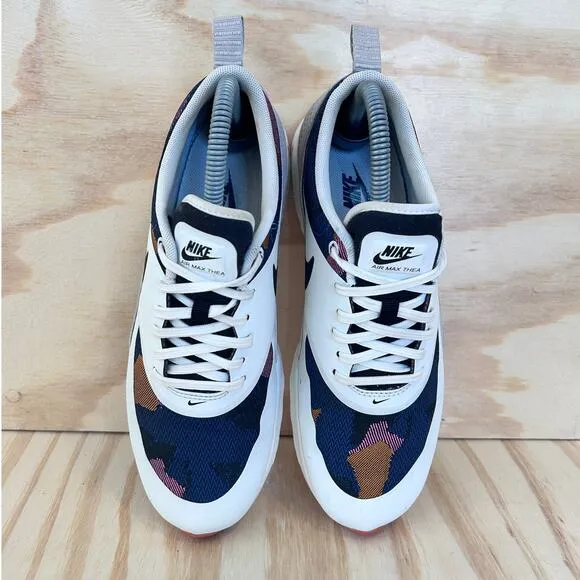 Nike - Air Max Thea - Training Shoes - White/Blue - Women's - 8 - 844955-400