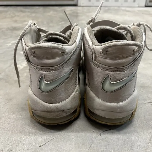 Nike Air More Uptempo Light Bone - Mens Sz 10 - Basketball Shoes Sneakers