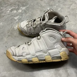 Nike Air More Uptempo Light Bone - Mens Sz 10 - Basketball Shoes Sneakers