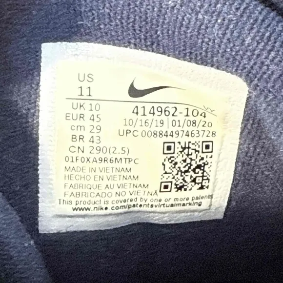 Nike Air More Uptempo Olympic 2020 Navy Blue White