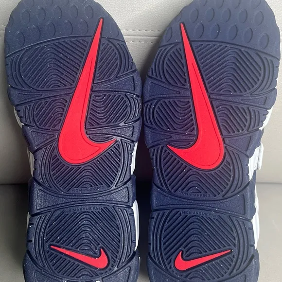Nike Air More Utempo PS Pre School USA Midnight Navy Size 2Y NEW