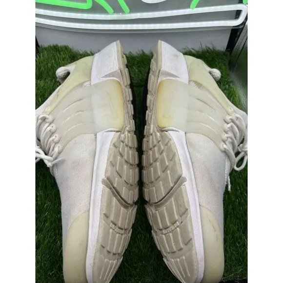 Nike Air Presto Essential Triple White Sneakers Mens Size 13 Shoes 848187-100