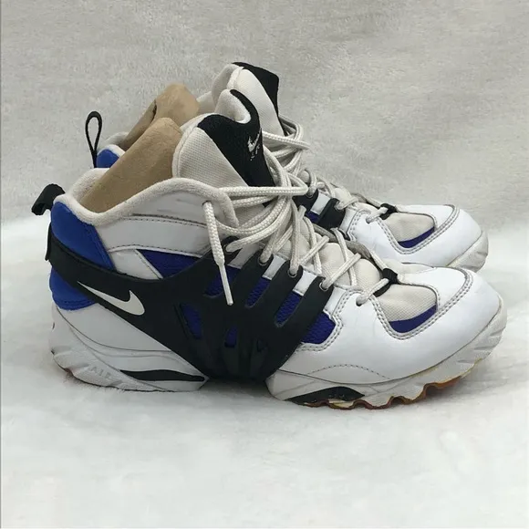 Nike Air Total Body Conditioning White &amp; Blue Athletic Sneakers Shoes Womens 7.5