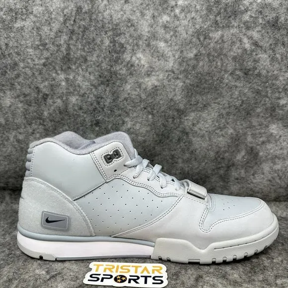 Nike Air Trainer 1 SB LVIII Shoes Mens Sz 14 Pure Platinum Super Bowl FJ6195-002