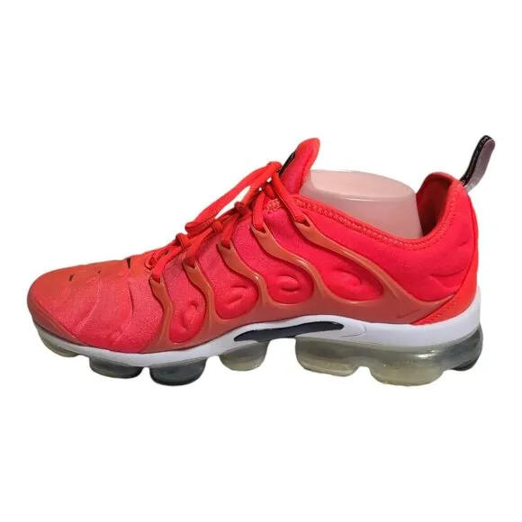 Nike Air VaporMax Plus Men's 10.5 924453-602 Red Running Shoes Sneakers