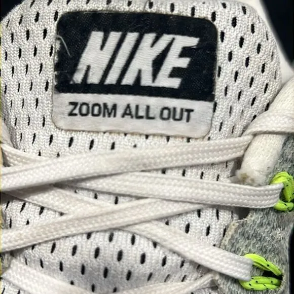 🔥🔥 NIKE Air Zoom All Out Flyknit Running Shoes Men Sz 8.5 - EXCELLENT Conditio