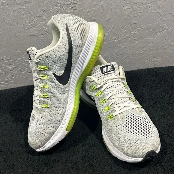 🔥🔥 NIKE Air Zoom All Out Flyknit Running Shoes Men Sz 8.5 - EXCELLENT Conditio