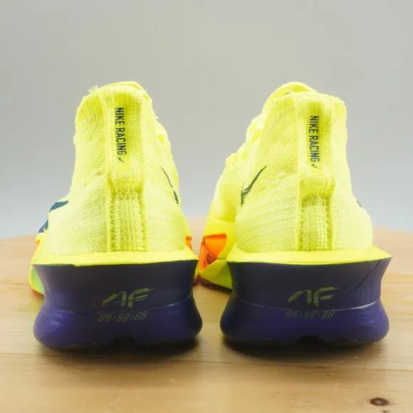 Nike Air Zoom Alphafly NEXT% 3 Women's Size 7 Shoes 'Fast Pack' Volt NEW