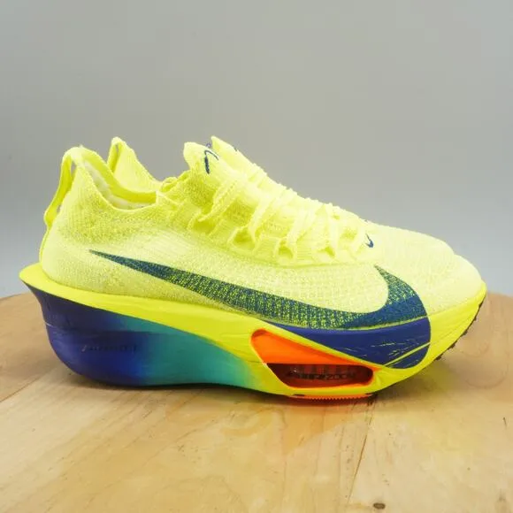 Nike Air Zoom Alphafly NEXT% 3 Women's Size 7 Shoes 'Fast Pack' Volt NEW