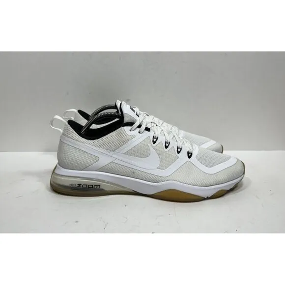 Nike Air Zoom Fitness Men’s Size 9.5 Sneakers Shoes White 904645-101